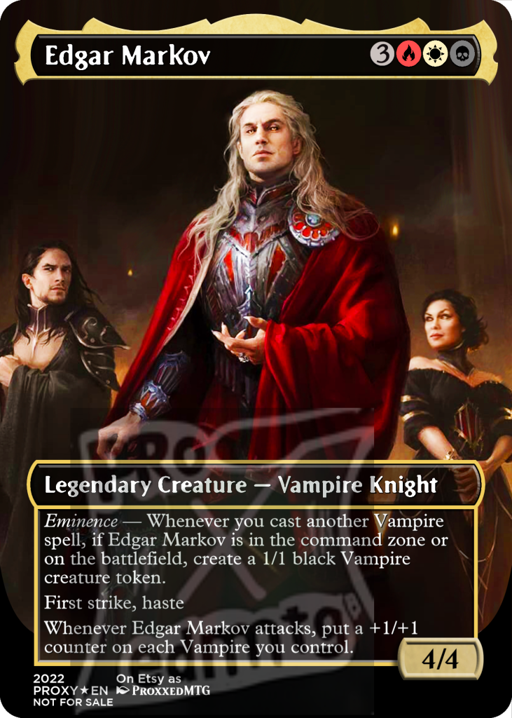 Edgar Markov Proxy Alter by ProxxedMTG Printing Proxies High
