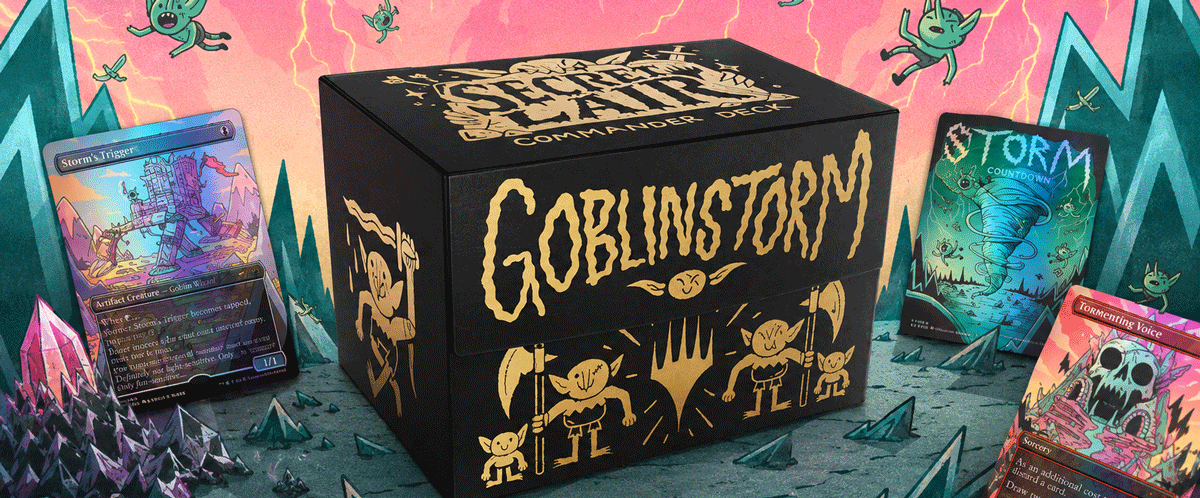 Secret Lair Commander Deck: Goblin Storm Full proxy deck Full proxy deck -  Printing Proxies - High Quality MtG Proxy