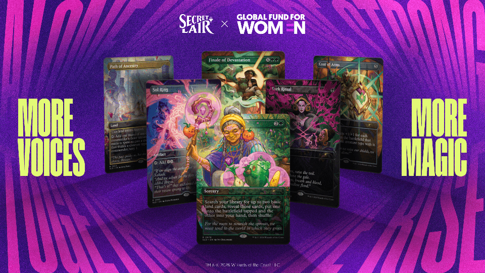 Their Magic Is Limitless Secret Lair Honors Women Through Iconic
