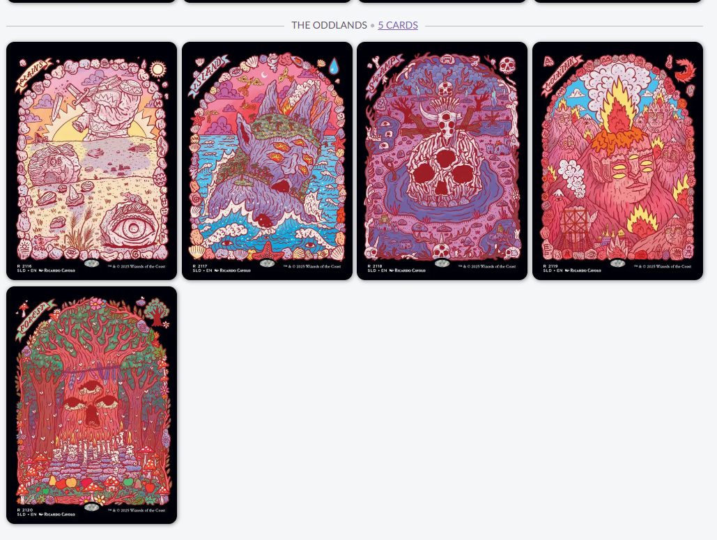 These Five Secret Lair Basic Lands Are Anything but Basic
